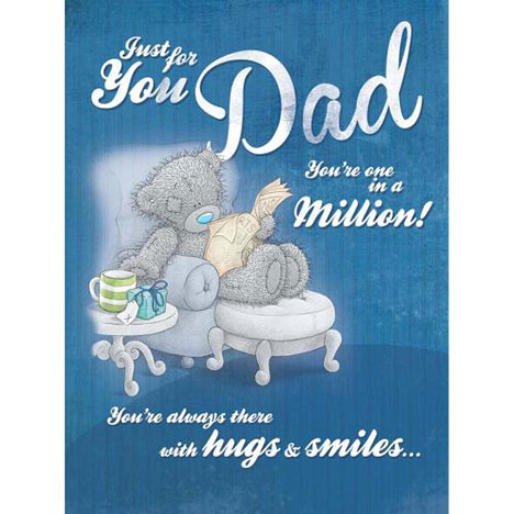 Dad Birthday Large Me to You Bear Card £3.59